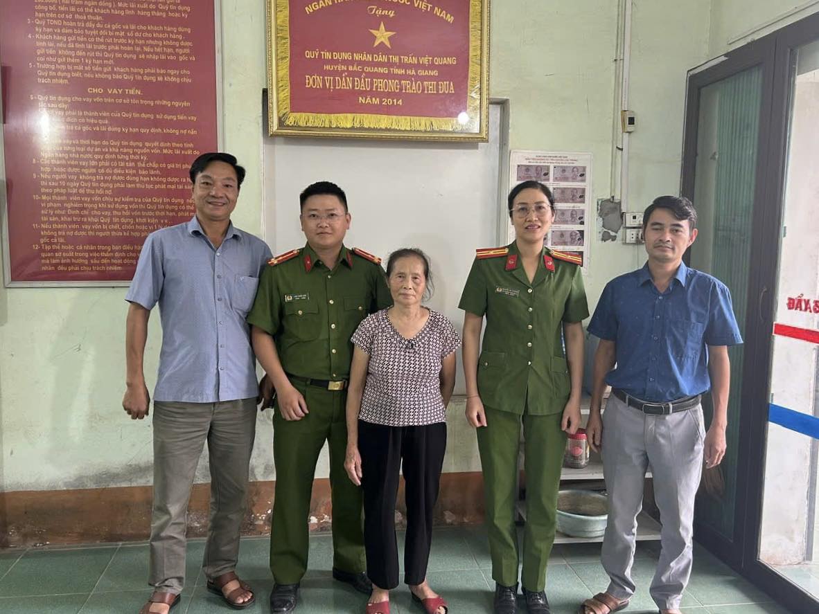 CÔNG AN XÃ BẮC QUANG PHỐI HỢP NGĂN CHẶN THÀNH CÔNG VỤ LỪA ĐẢO CHIẾM ĐOẠT TÀI SẢN TRÊN KHÔNG GIAN MẠNG