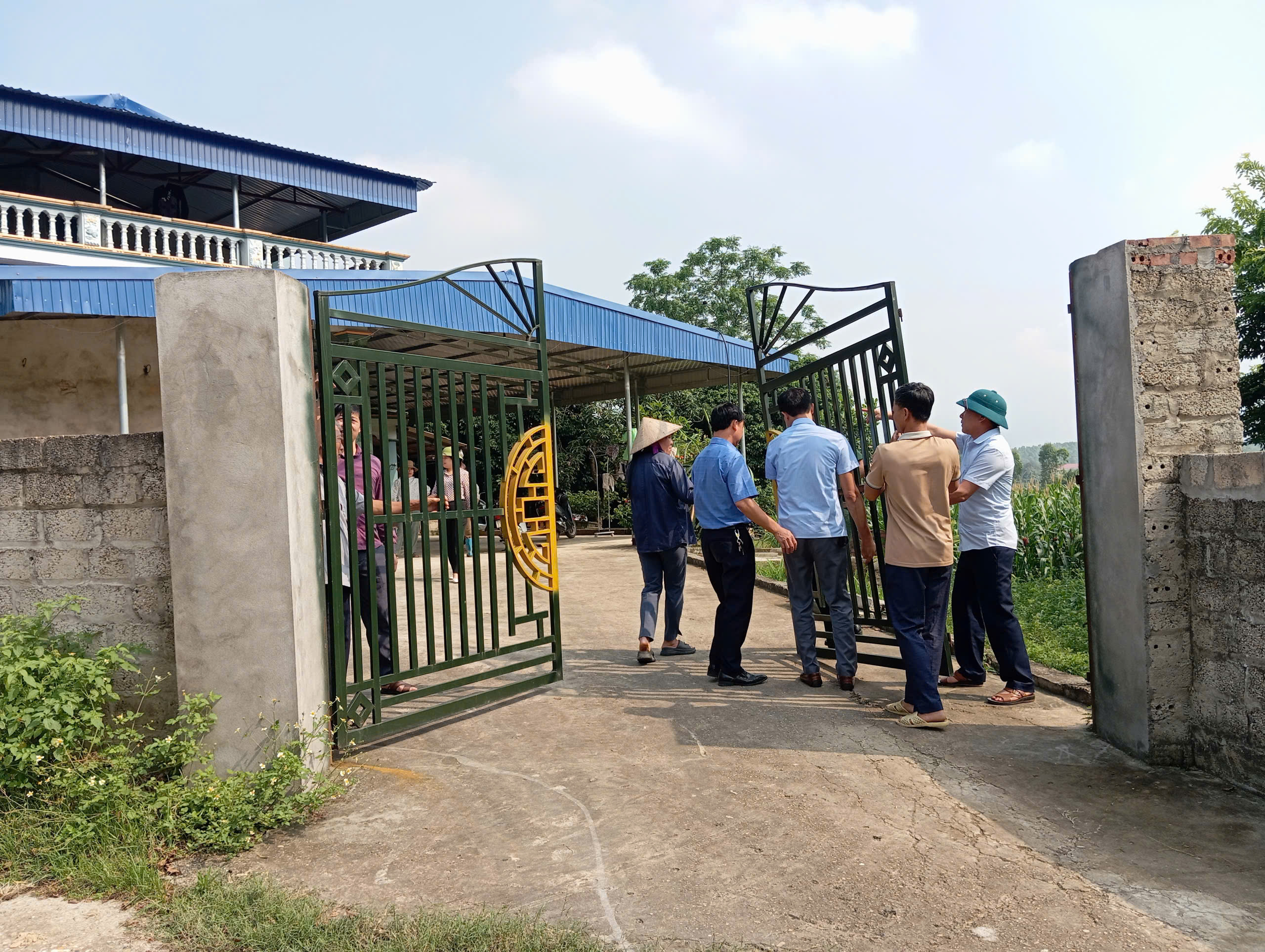 Người dân đồng thuận hiến đất nâng cấp, cải tạo tuyến đường Thắng Lợi – Đồng Tâm 1, xã Trường Sinh