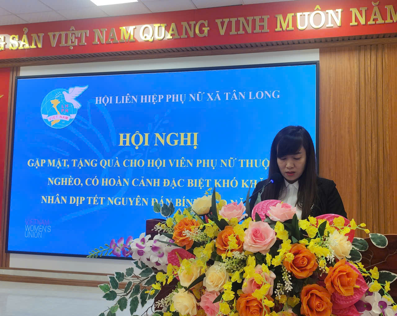 HỘI LIÊN HIỆP PHỤ NỮ XÃ TÂN LONG TẶNG QUÀ TẾT CHO HỘI VIÊN PHỤ NỮ NGHÈO, CÓ HOÀN CẢNH KHÓ KHĂN NHÂN DỊP TẾT NGUYÊN ĐÁN BÍNH NGỌ NĂM 2026