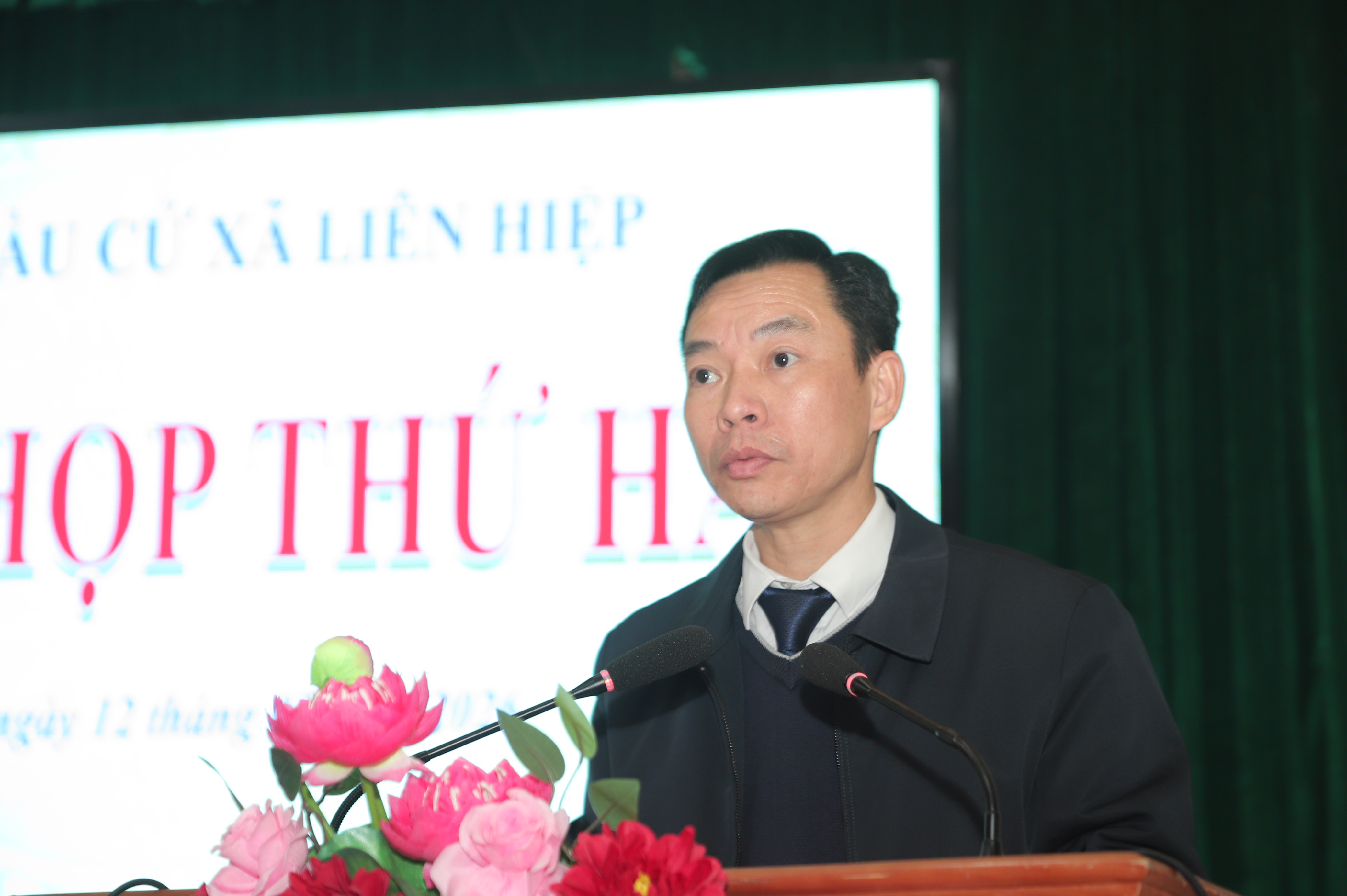 Phiên họp thứ 2 Ủy ban bầu cử xã Liên Hiệp