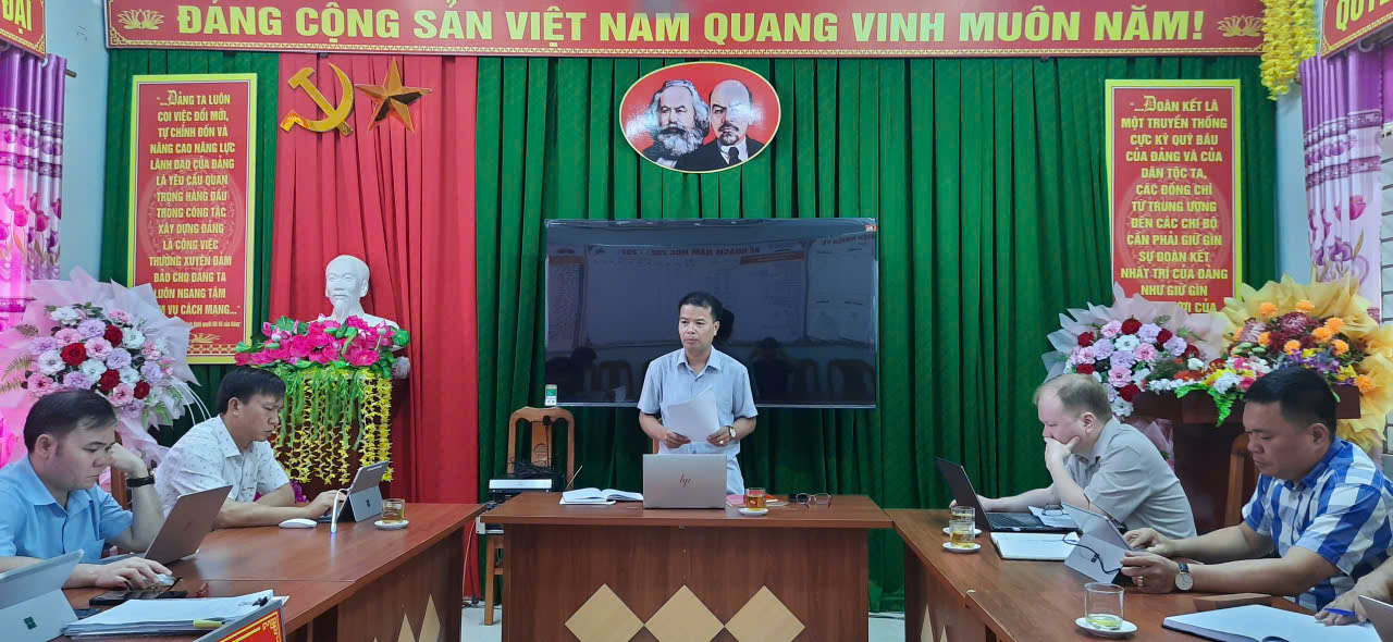 Xã Giáp Trung: Họp Ban Chỉ đạo về phát triển khoa học, công nghệ, đổi mới sáng tạo và chuyển đổi số xã