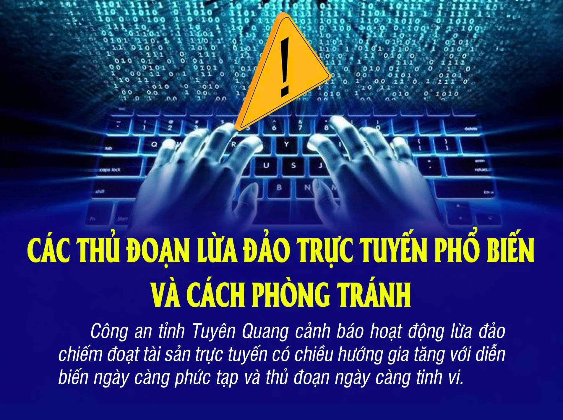 Các thủ đoạn lừa đảo trực tuyến phổ biến và cách phòng tránh