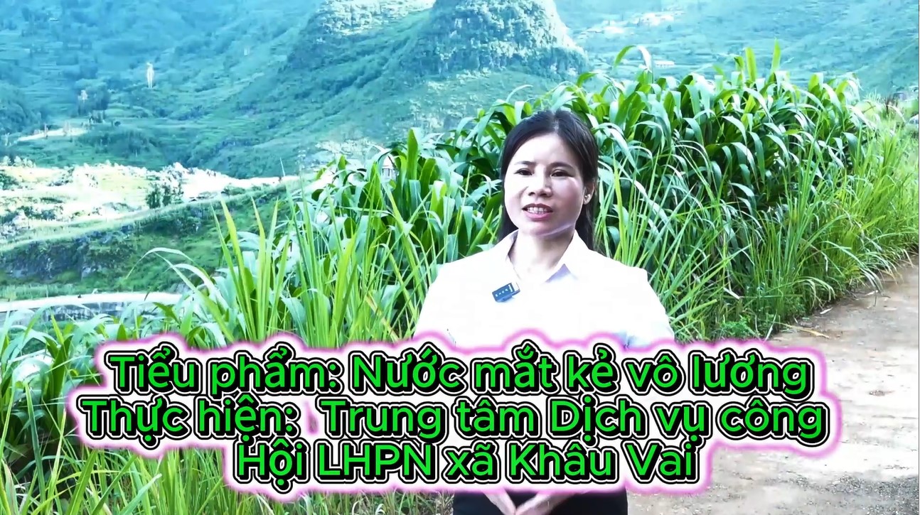 TIỂU PHẨM: NƯỚC MẮT KẺ VÔ LƯƠNG