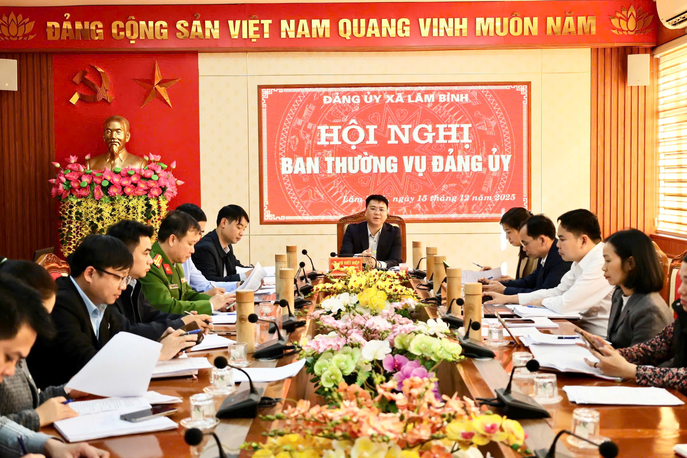 Hội nghị Ban Thường vụ Đảng ủy