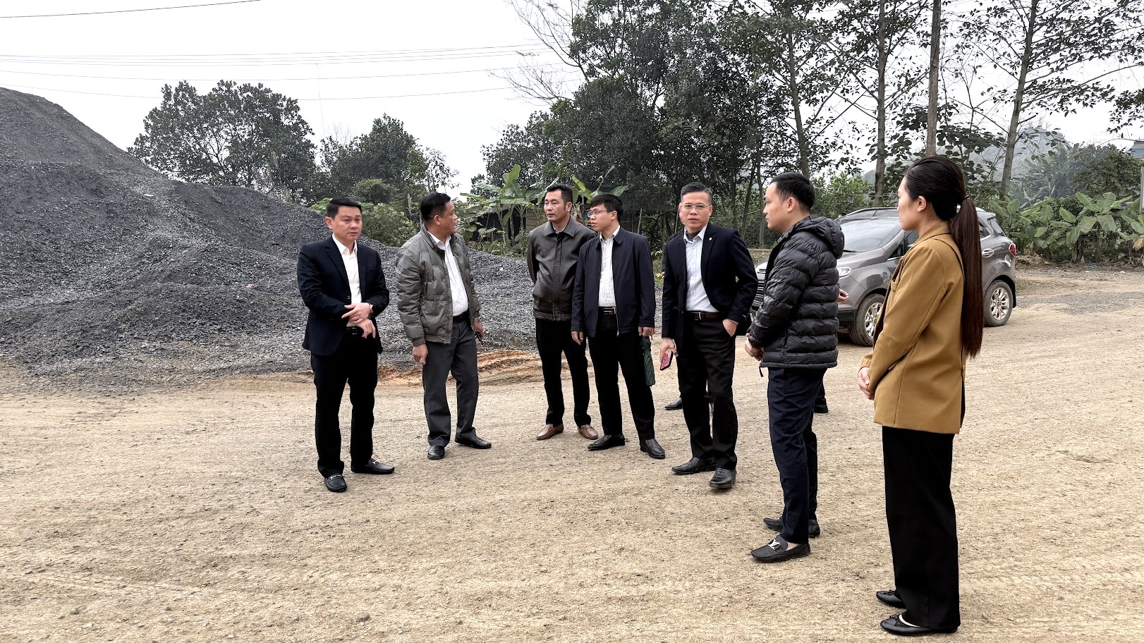 BQL dự án đầu tư xây dựng tỉnh Tuyên Quang và xã Tân Quang tổ chức Bàn giao hướng tuyến Cao tốc Tuyên Quang – Hà Giang (Giai đoạn II) thuộc địa bàn xã Tân Quang 