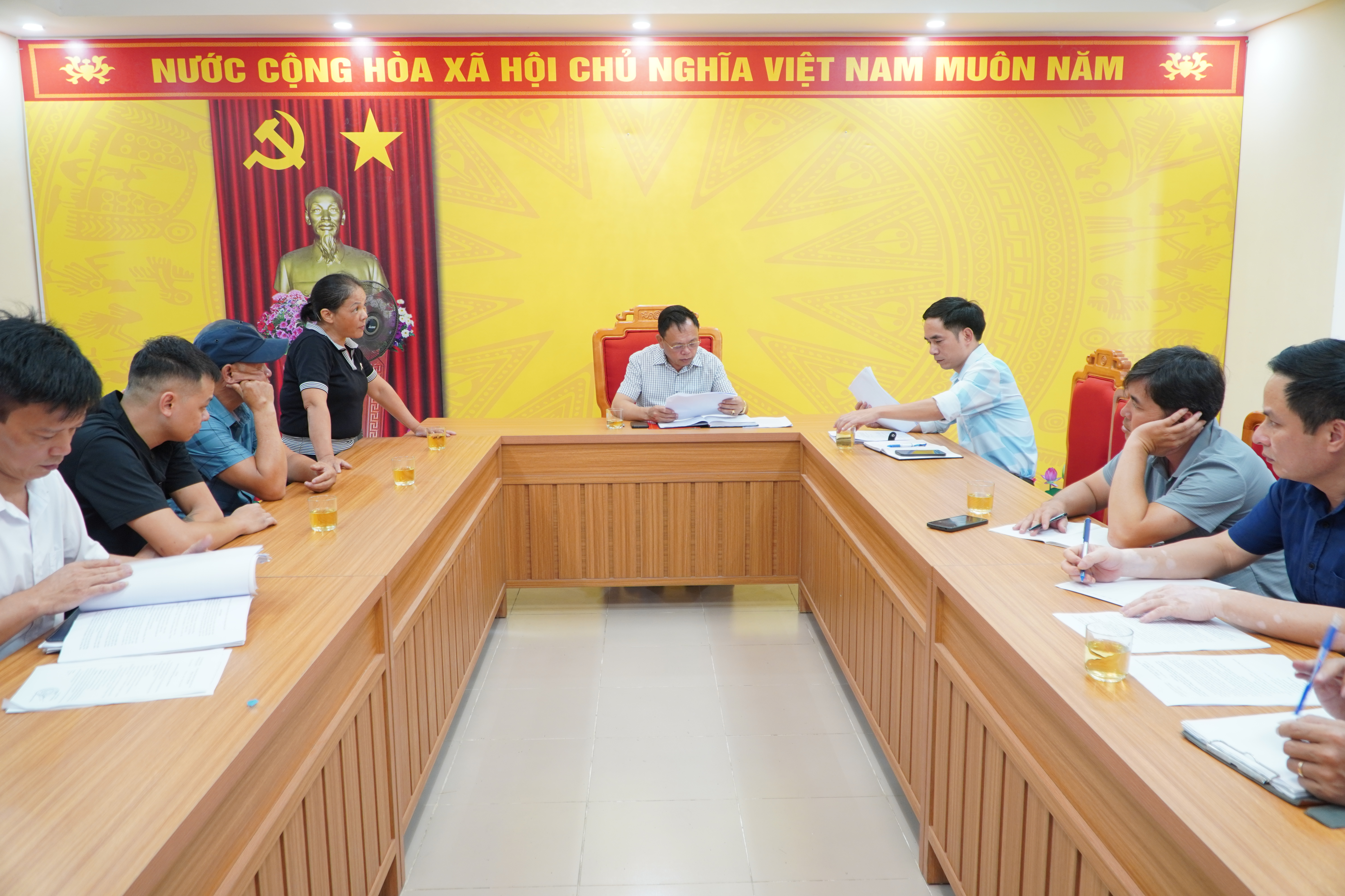 PHƯỜNG HÀ GIANG 1 TỔ CHỨC LÀM VIỆC VỚI HỘ DÂN LIÊN QUAN ĐẾN CÔNG TÁC THU HỒI ĐẤT THỰC HIỆN DỰ ÁN