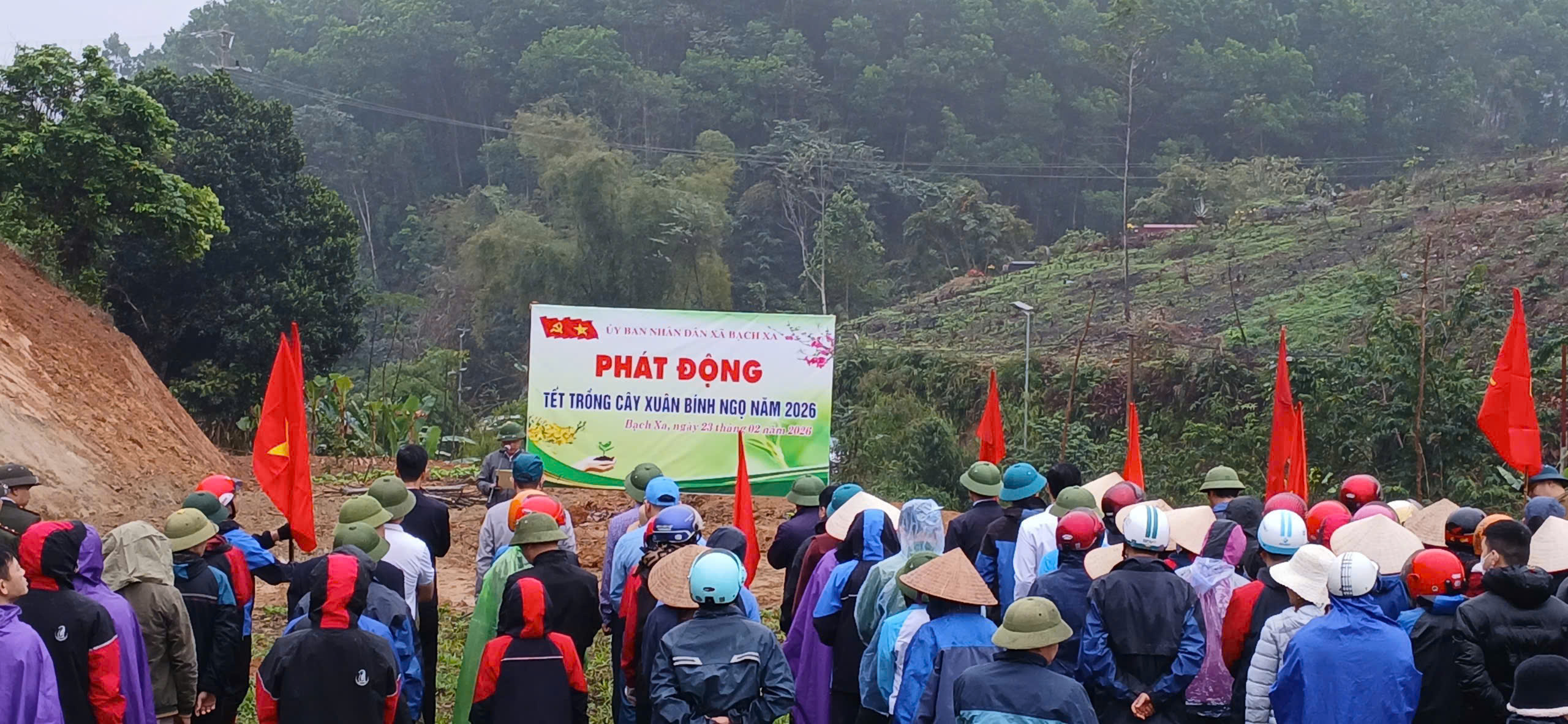 XÃ BẠCH XA TỔ CHỨC LỄ PHÁT ĐỘNG TẾT TRỒNG CÂY “ĐỜI ĐỜI NHỚ ƠN BÁC HỒ” XUÂN BÍNH NGỌ NĂM 2026