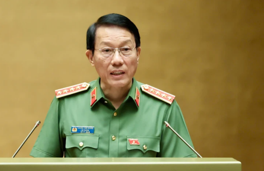 BỘ TRƯỞNG LƯƠNG TAM QUANG TRÌNH QUỐC HỘI DỰ ÁN BỘ LUẬT HÌNH SỰ VÀ LUẬT TỔ CHỨC CƠ QUAN ĐIỀU TRA HÌNH SỰ (SỬA ĐỔI)