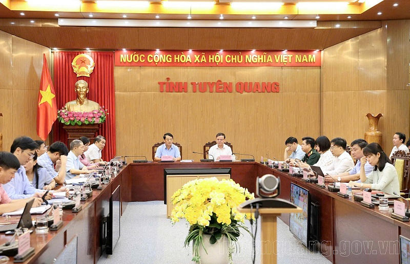 Phiên họp trực tuyến Chính phủ với địa phương thường kỳ tháng 7 năm 2025