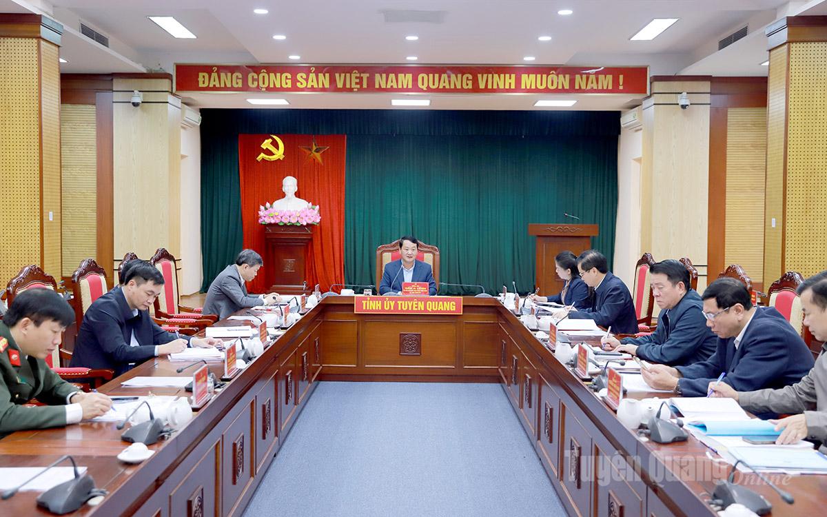 Phiên họp thứ I Ban Chỉ đạo cuộc bầu cử đại biểu Quốc hội và đại biểu HĐND các cấp nhiệm kỳ 2026 - 2031