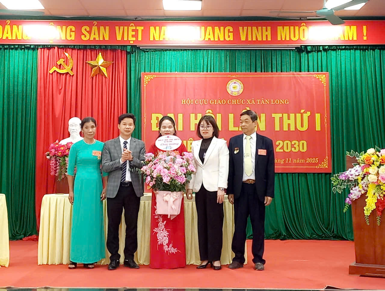Đại hội Hội Cựu giáo chức xã Tân Long lần thứ I, nhiệm kỳ 2025-2030  