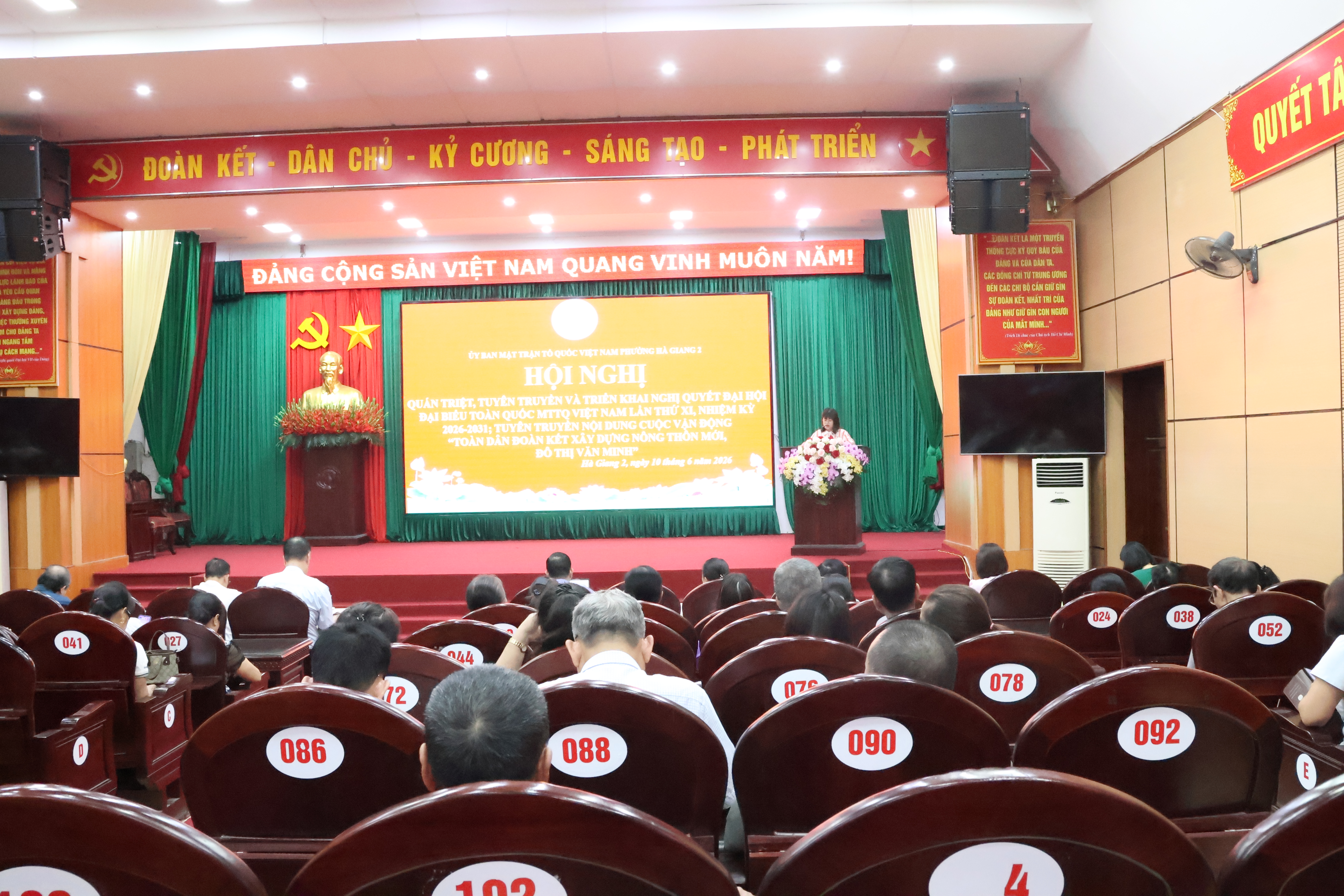 HỘI NGHỊ TUYÊN TRUYỀN, QUÁN TRIỆT NGHỊ QUYẾT ĐẠI HỘI ĐẠI BIỂU TOÀN QUỐC MTTQ VIỆT NAM LẦN THỨ XI