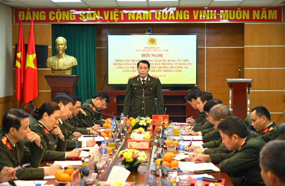 XỨNG ĐÁNG LÀ CƠ QUAN TRUYỀN THÔNG CHỦ LỰC CỦA LỰC LƯỢNG CÔNG AN NHÂN DÂN