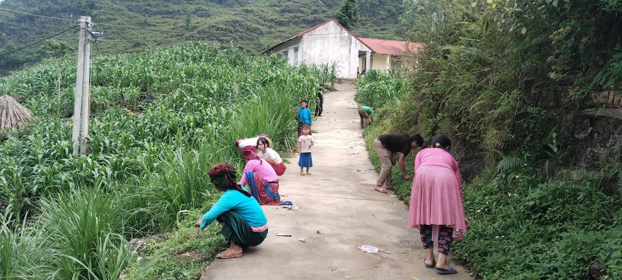 Hội LHPN xã Sủng Máng hưởng ứng Ngày Môi trường thế giới năm 2026