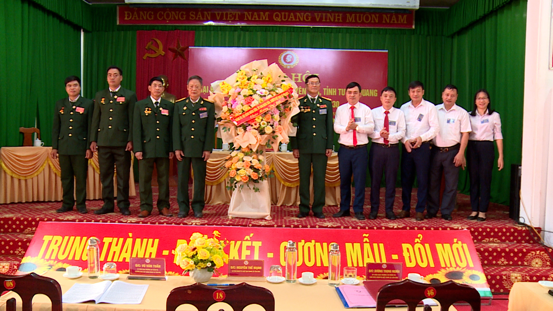 Đại hội Đại biểu Hội Cựu chiến binh xã Yên Hoa lần thứ VIII, nhiệm kỳ 2025 – 2030