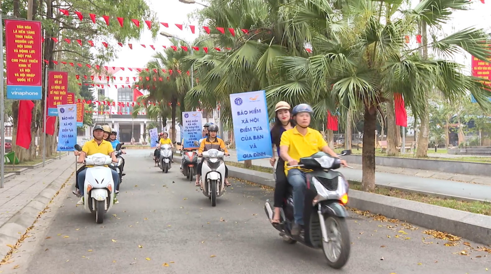 Xã Sơn Dương ra quân phát triển người tham gia BHXH tự nguyện năm 2026