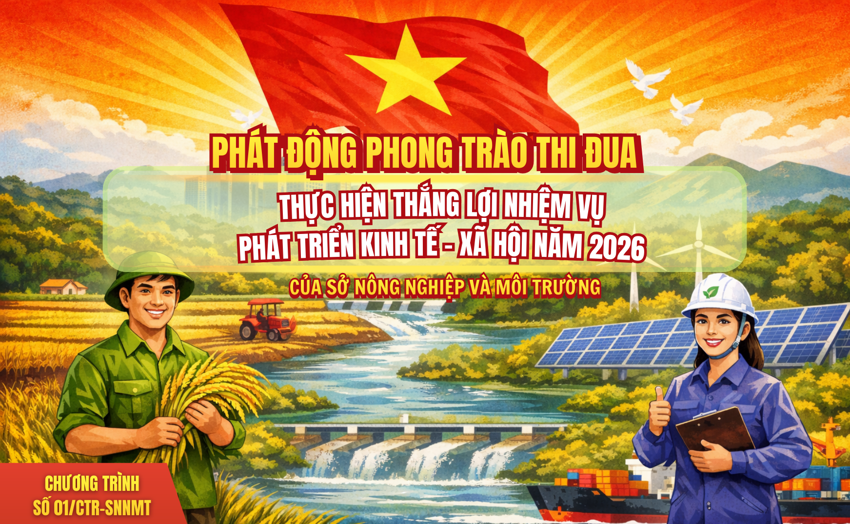 Phát động phong trào thi đua thực hiện thắng lợi nhiệm vụ phát triển kinh tế - xã hội năm 2026