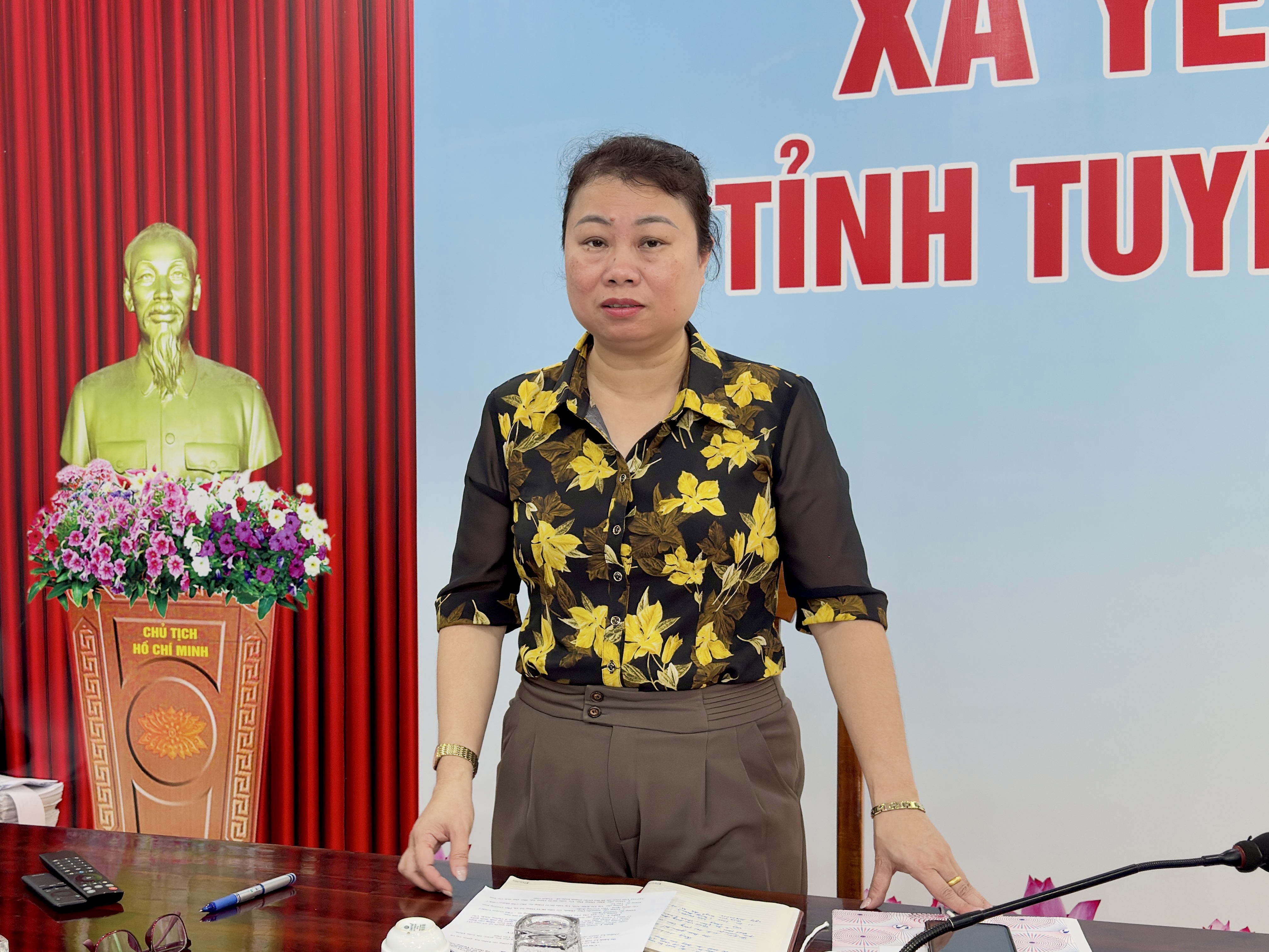 HỘI NGHỊ CÔNG BỐ QUYẾT ĐỊNH, KẾ HOẠCH GIÁM SÁT CỦA ỦY BAN KIỂM TRA ĐẢNG ỦY ĐỐI VỚI 03 CHI BỘ THÔN