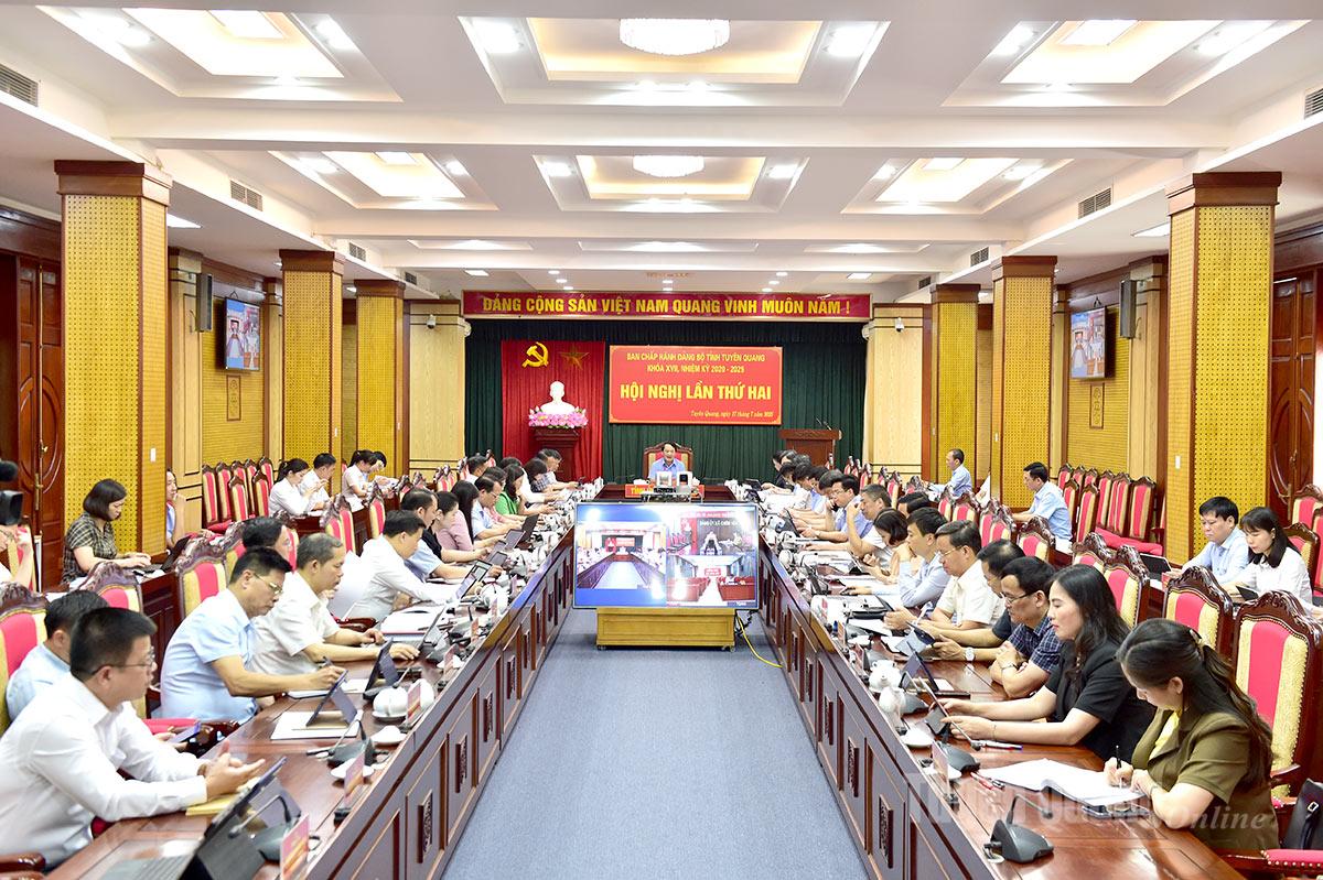 Hội nghị lần thứ Hai - Ban Chấp hành Đảng bộ tỉnh khóa XVII