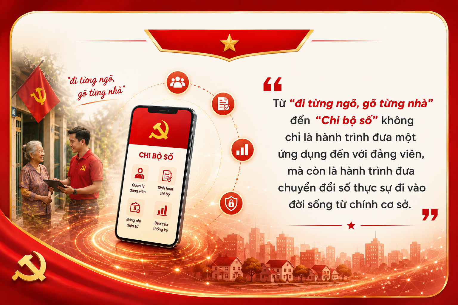 Từ “Đi từng ngõ, gõ từng nhà” đến “Chi bộ số” ở Tiên Yên
