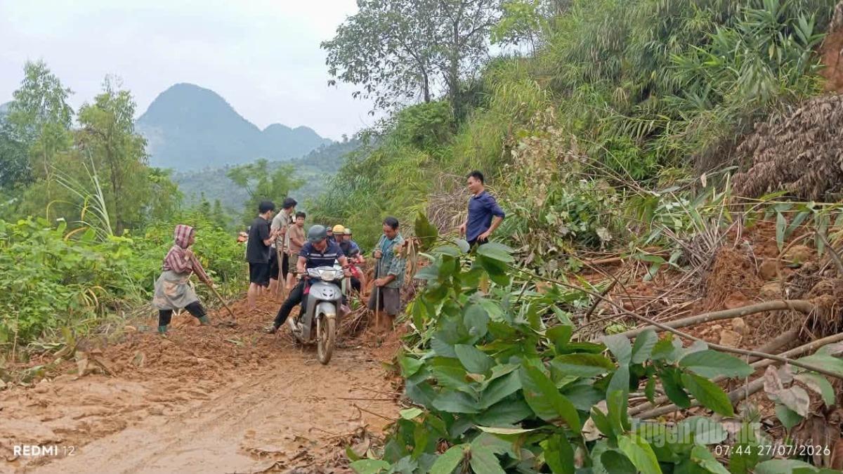 Chủ động ứng phó với mưa lớn, lũ quét và sạt lở đất