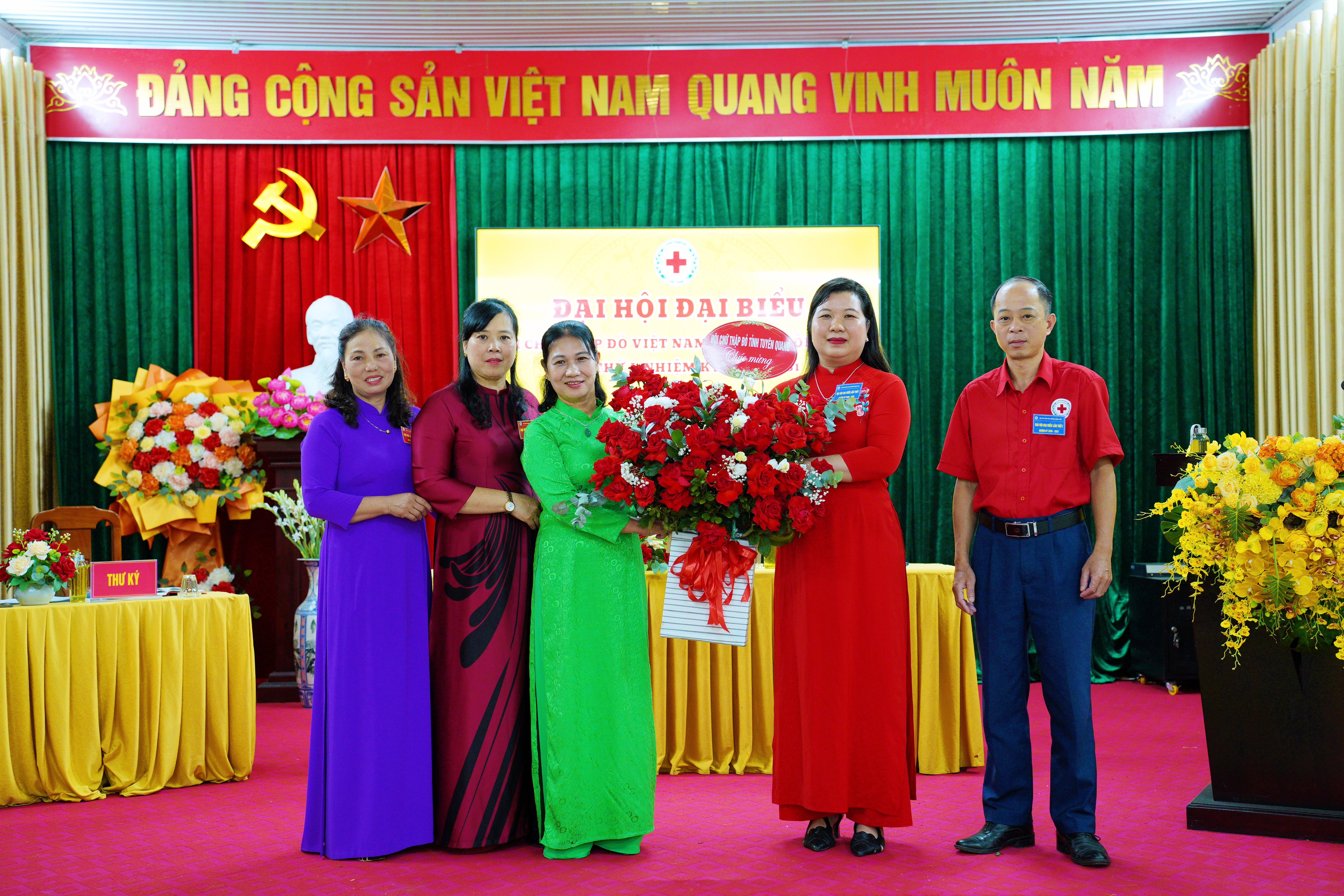 Đại hội đại biểu Hội Chữ thập đỏ phường Nông Tiến lần thứ I, nhiệm kỳ 2026–2031 thành công tốt đẹp