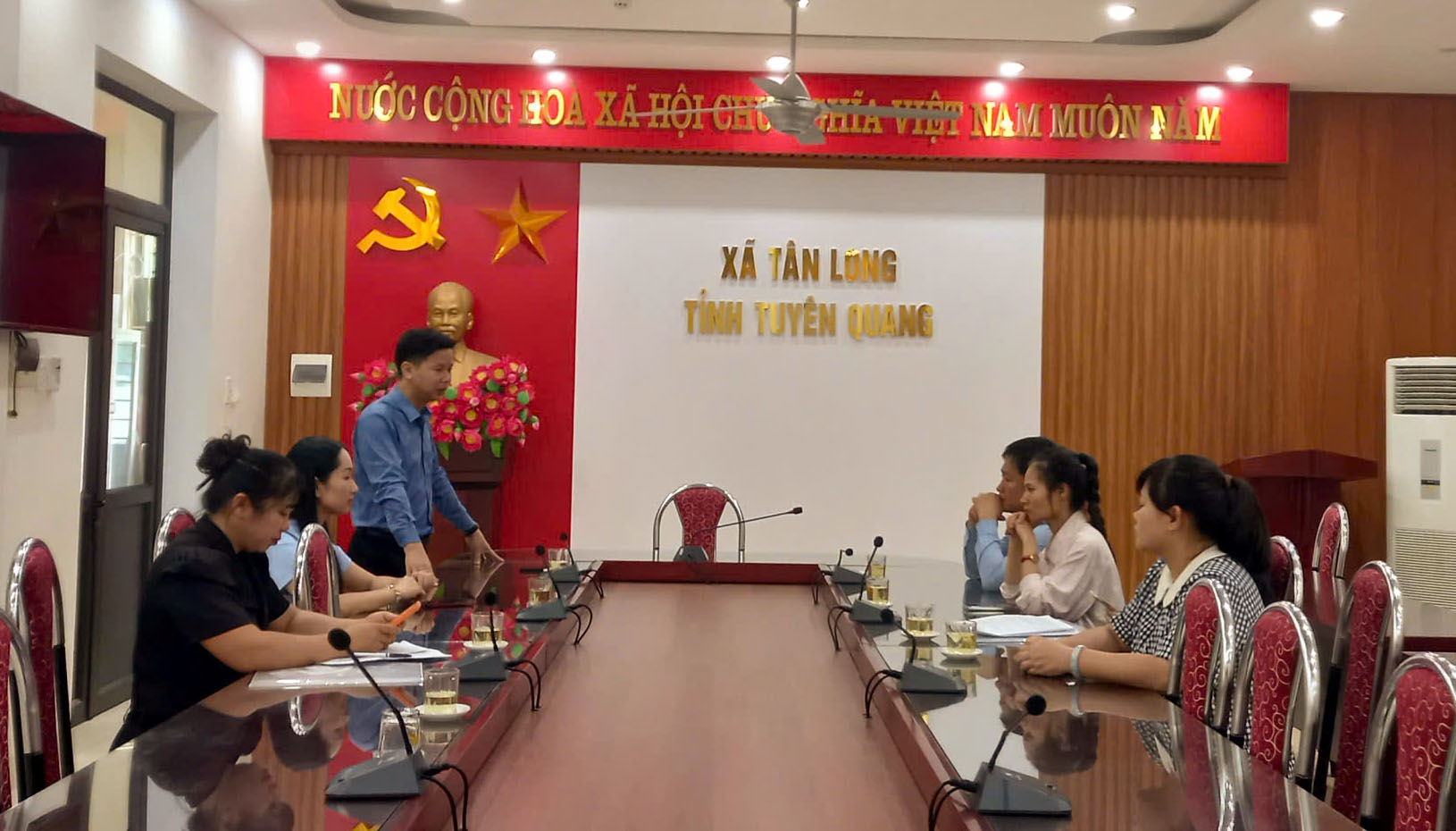 Đoàn công tác khảo sát, rà soát đánh giá thực tế, tiềm năng phát triển du lịch tại xã Tân Long .