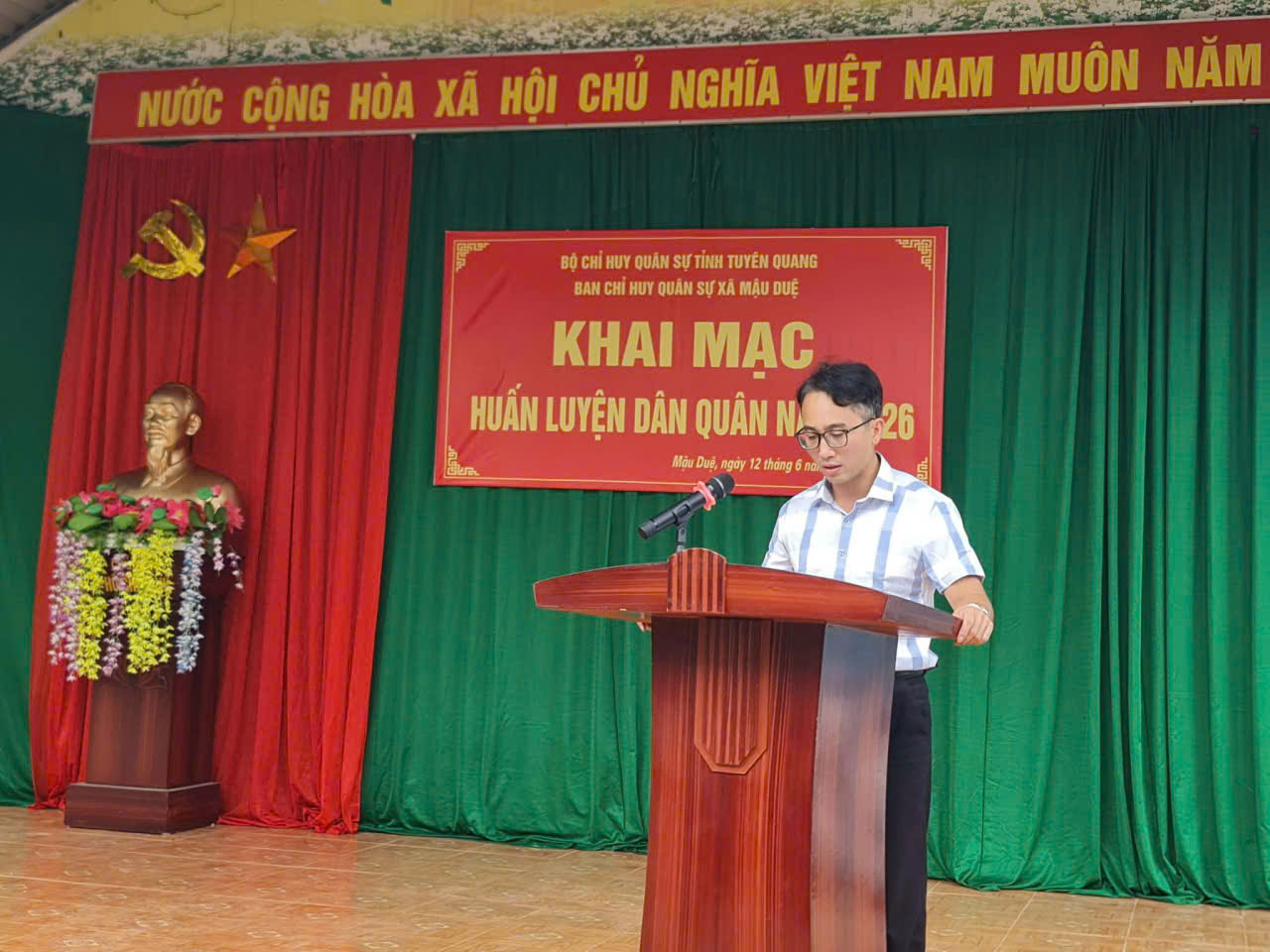 KHAI MẠC HUẤN LUYỆN DÂN QUÂN NĂM 2026