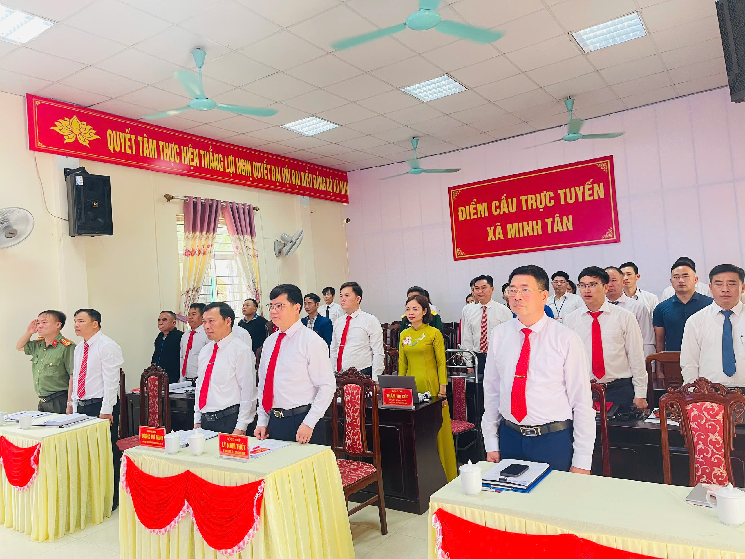 MINH TÂN TỔ CHỨC KỲ HỌP THỨ NHẤT HĐND XÃ KHÓA XXV, NHIỆM KỲ 2026 – 2031