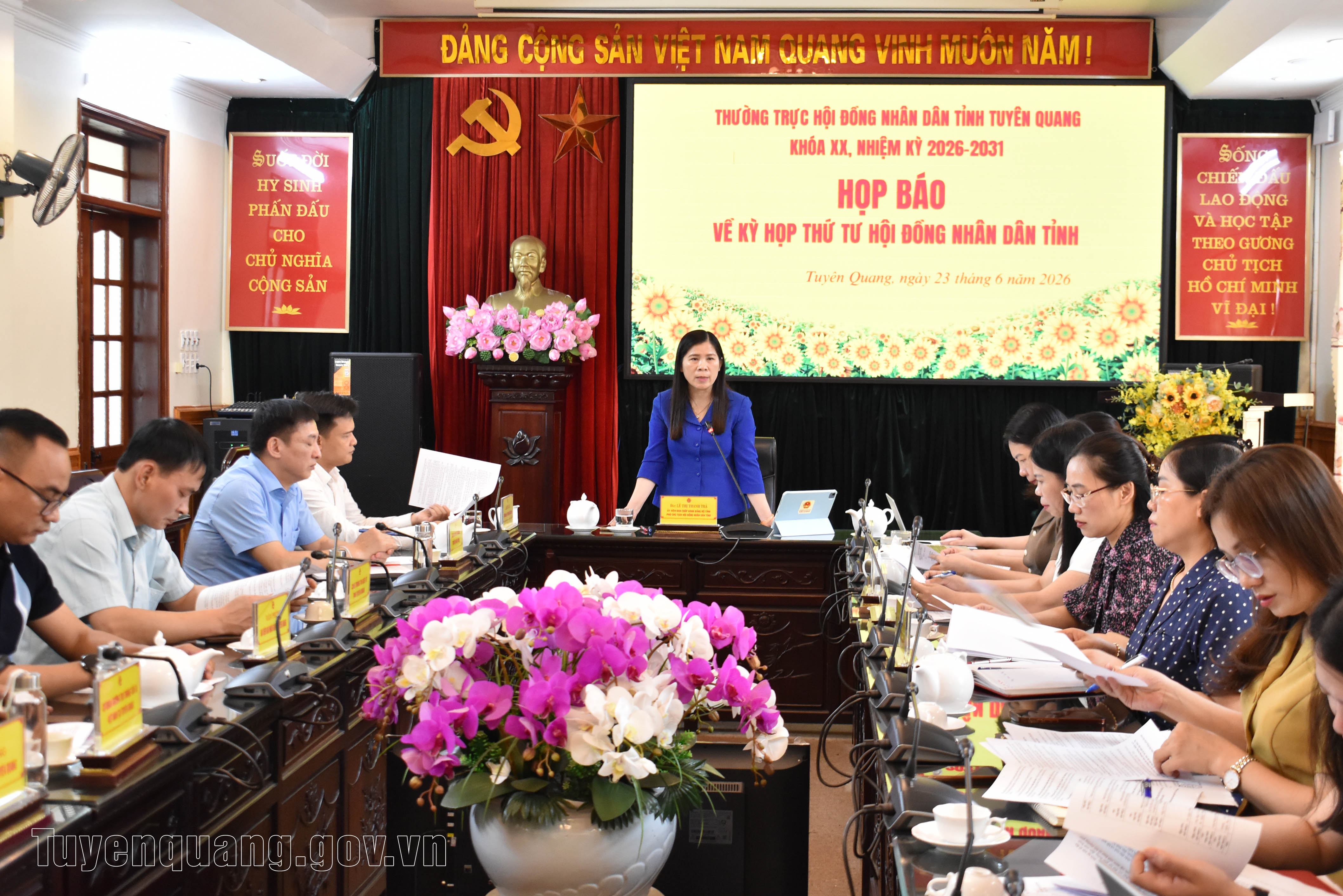 Chuẩn bị kỹ lưỡng cho Kỳ họp thứ tư HĐND tỉnh khóa XX