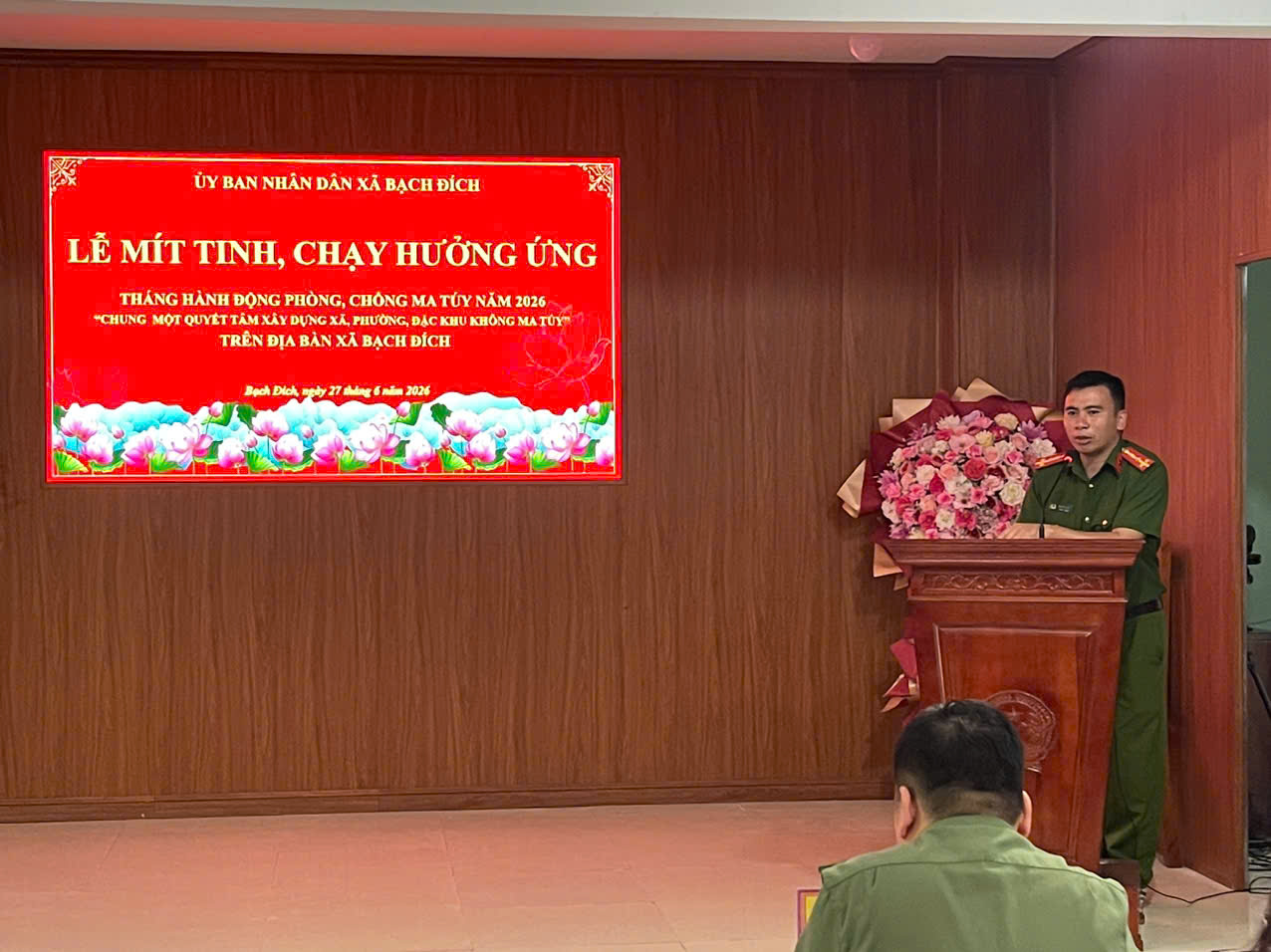 XÃ BẠCH ĐÍCH THAM GIA HƯỞNG ỨNG THÁNG HÀNH ĐỘNG PHÒNG, CHỐNG MA TÚY NĂM 2026