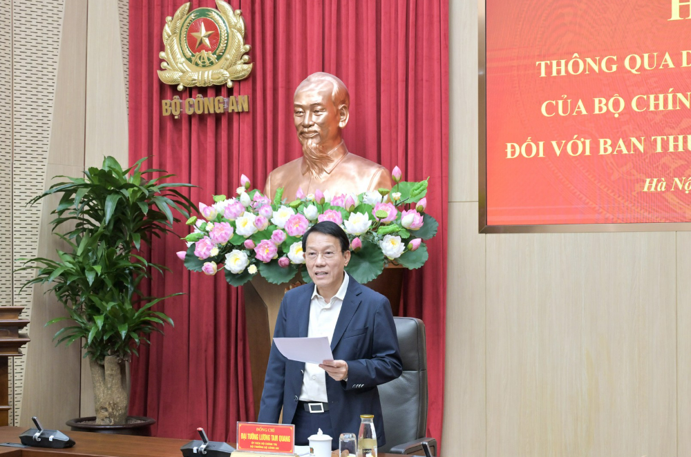 THÔNG QUA DỰ THẢO KẾT QUẢ KIỂM TRA, GIÁM SÁT CỦA BỘ CHÍNH TRỊ, BAN BÍ THƯ ĐỐI VỚI BAN THƯỜNG VỤ TỈNH ỦY QUẢNG NINH