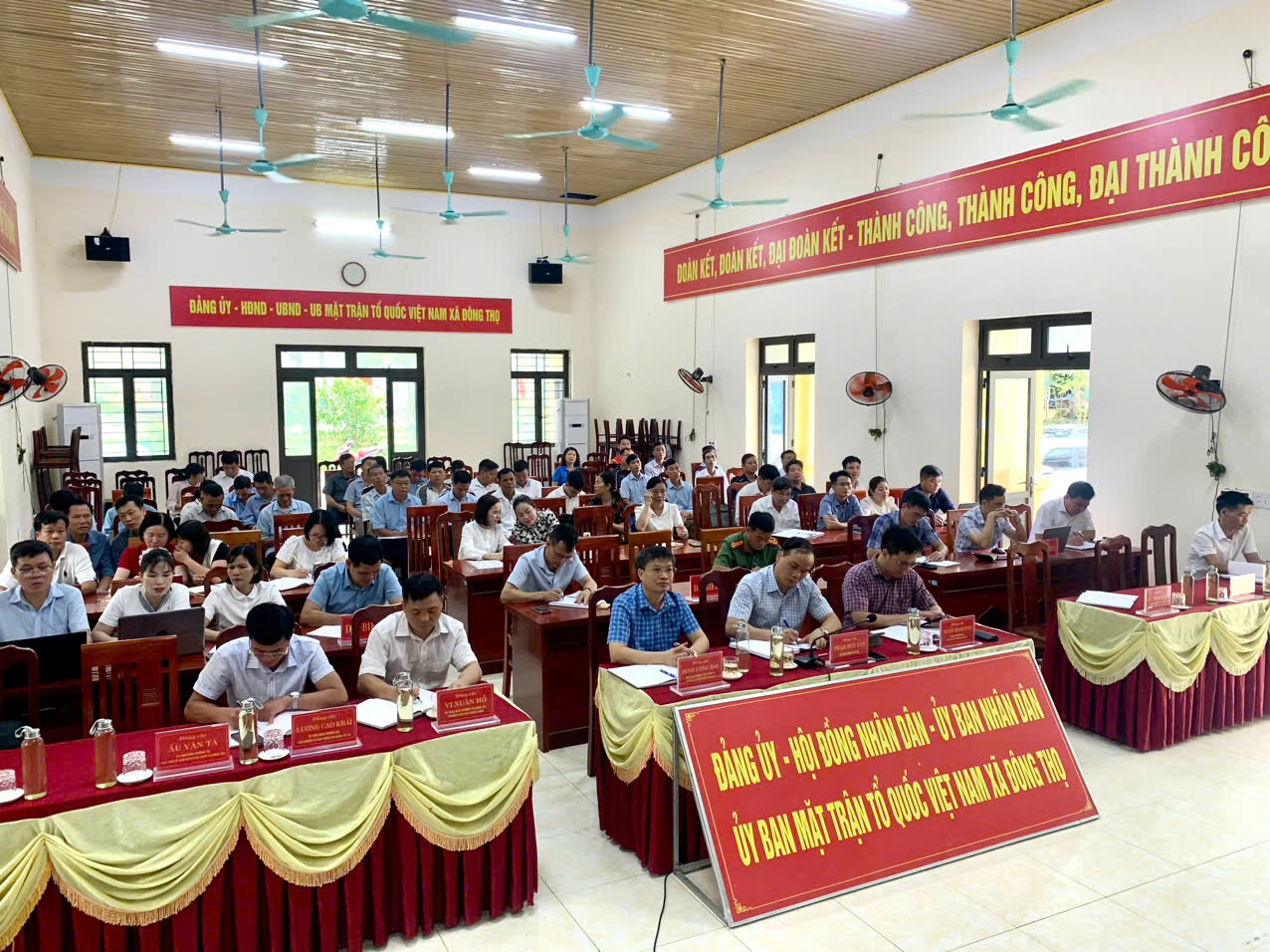 Xã Đông Thọ học tập, quán triệt, triển khai thực hiện các nghị quyết của BCH Đảng bộ tỉnh, Ban Thường vụ Tỉnh ủy