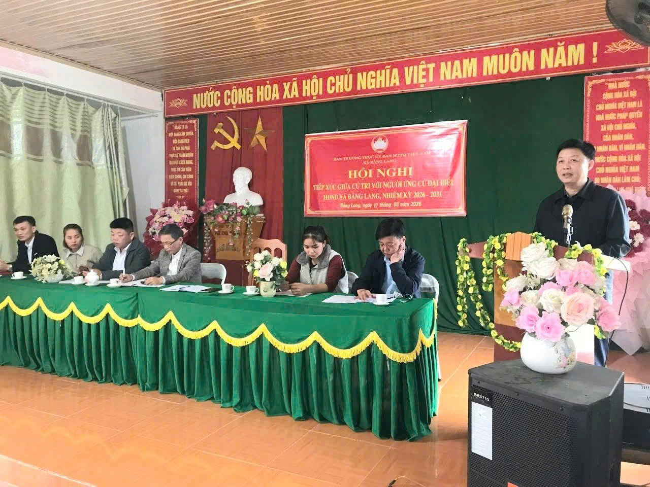 HỘI NGHỊ TIẾP XÚC CỬ TRI CHO NGƯỜI ỨNG CỬ ĐẠI BIỂU HĐND XÃ NHIỆM KỲ 2026-2031 TẠI THÔN HẠ, THÔN HẠ THÀNH, THÔN XUÂN PHÚ, THÔN YÊN PHÚ