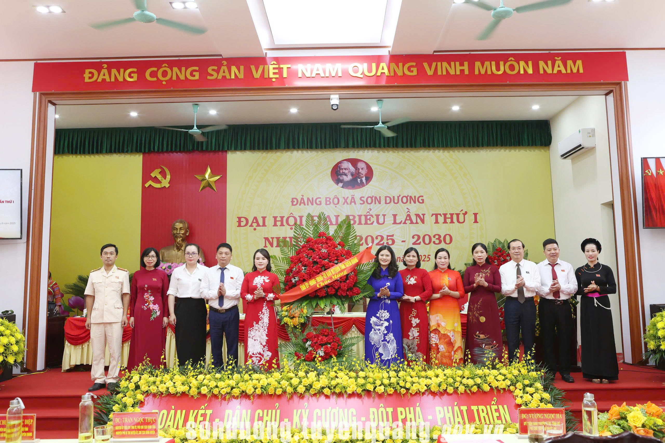 Đại hội đại biểu Đảng bộ xã Sơn Dương lần thứ I, nhiệm kỳ 2025 - 2030: Khát vọng phát triển toàn diện trong giai đoạn mới