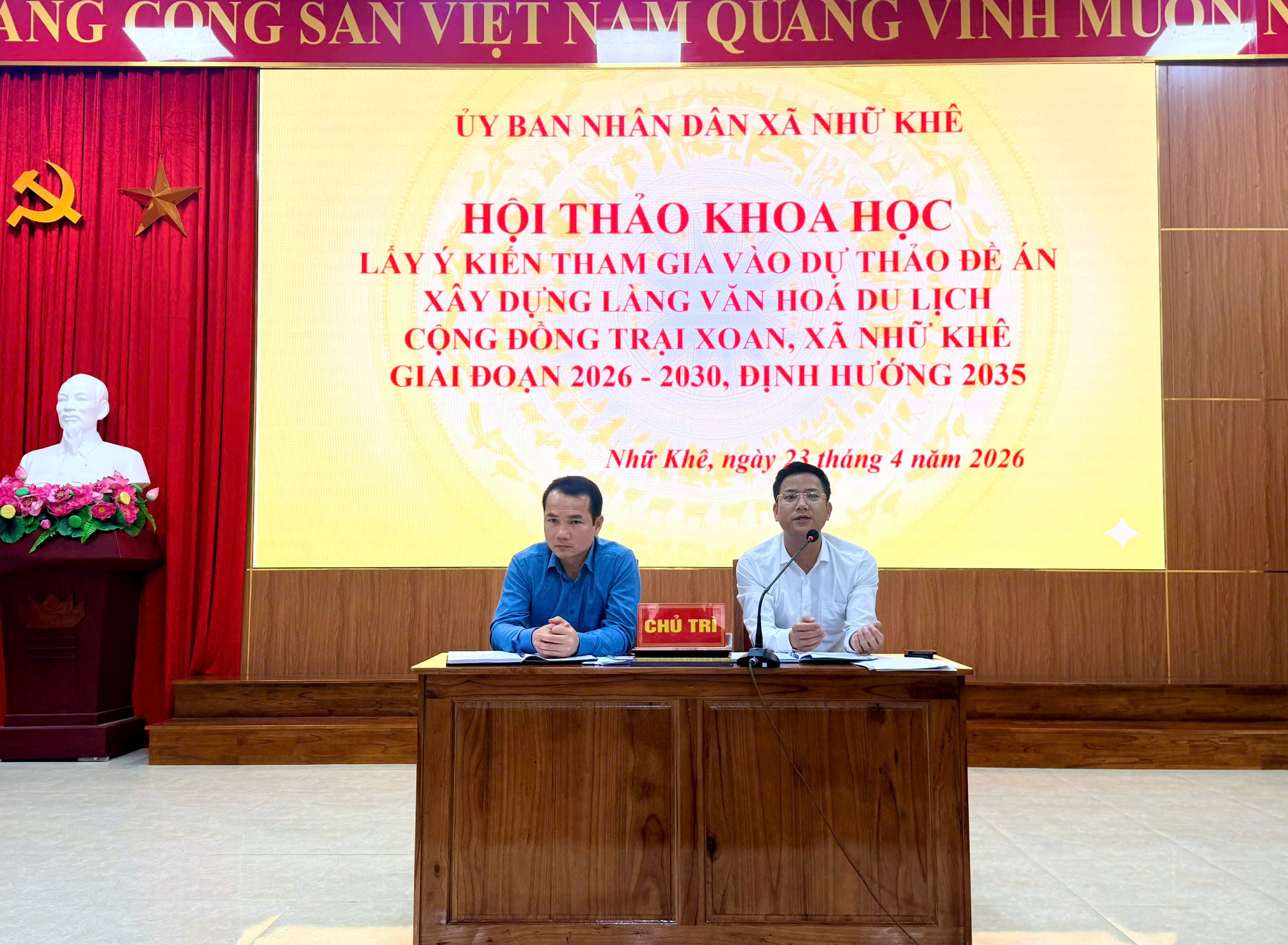 Hội thảo khoa học lấy ý kiến Đề án xây dựng làng văn hóa Trại Xoan gắn với phát triển du lịch cộng đồng