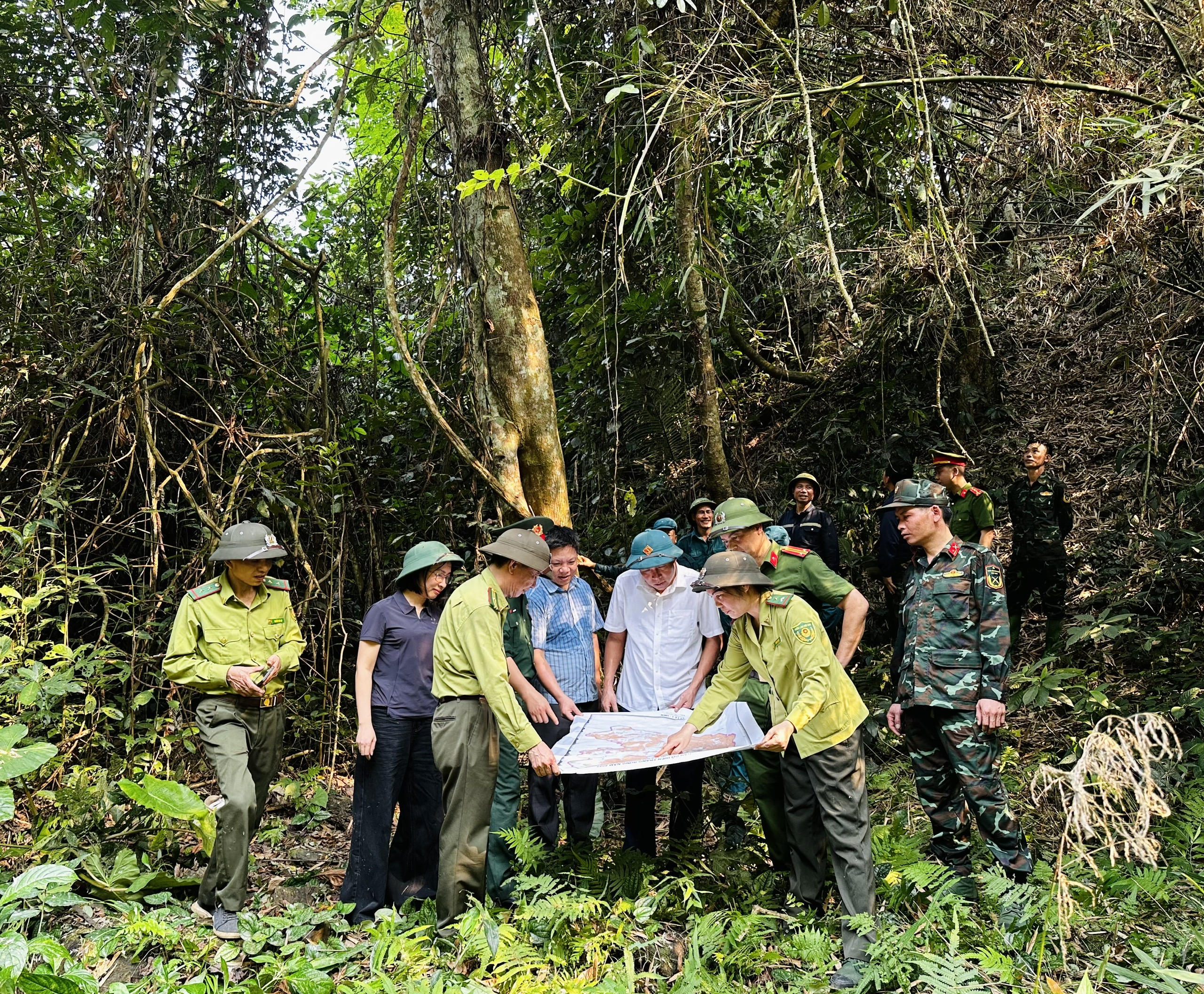 Minh Thanh chủ động kiểm tra, phòng ngừa nguy cơ cháy rừng trong mùa khô