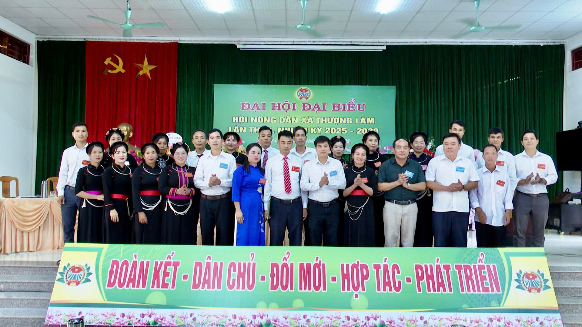Đại hội Đại biểu Hội Nông dân xã Thượng Lâm lần thứ I, nhiệm kỳ 2025 - 2030