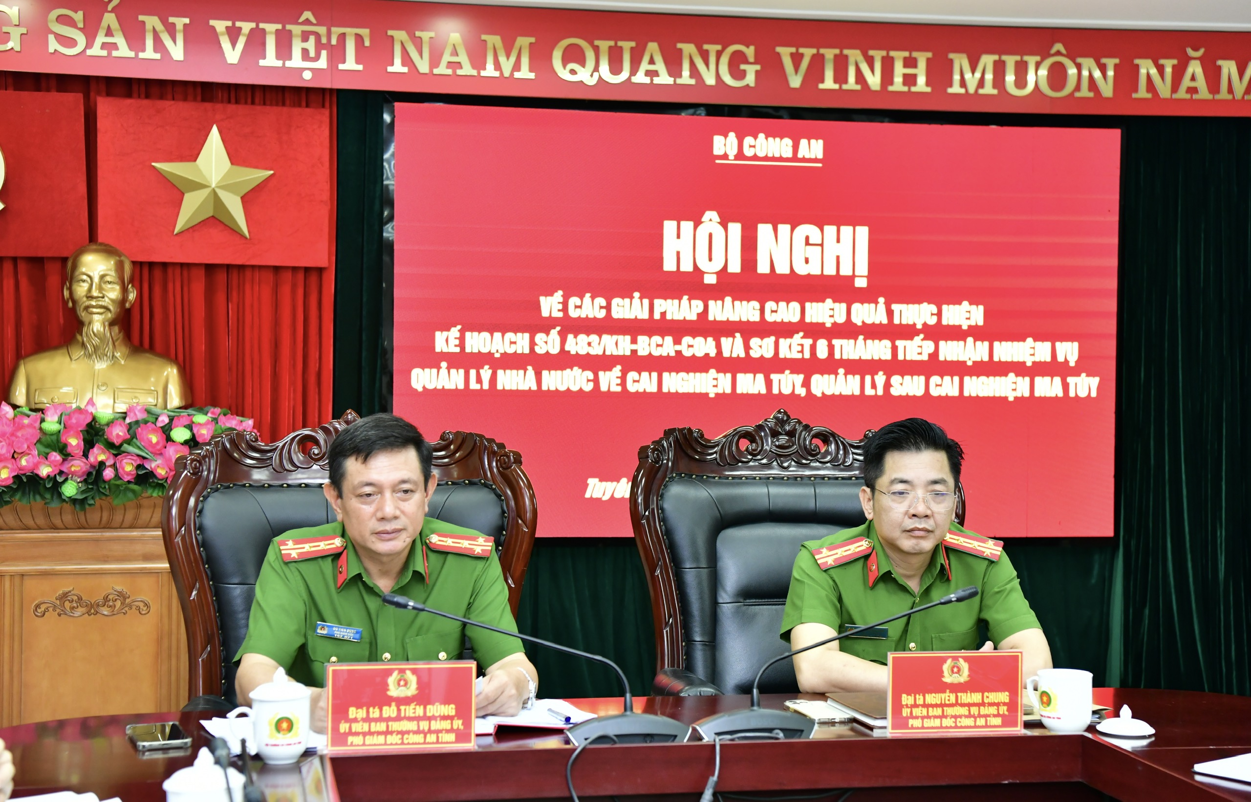 TĂNG CƯỜNG QUẢN LÝ NGƯỜI NGHIỆN, QUYẾT LIỆT ĐẤU TRANH VỚI TỆ NẠN MA TÚY