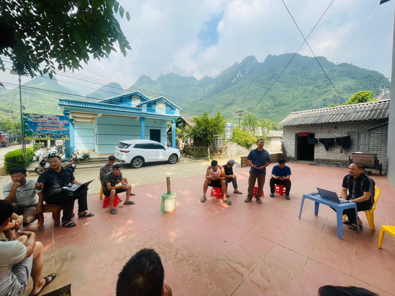 UỶ BAN MTTQ VIỆT NAM XÃ CÁN TỶ TRIỂN KHAI XÂY DỰNG MÔ HÌNH “KHU DÂN CƯ ĐOÀN KẾT, AN TOÀN, ẤM NO, HẠNH PHÚC”