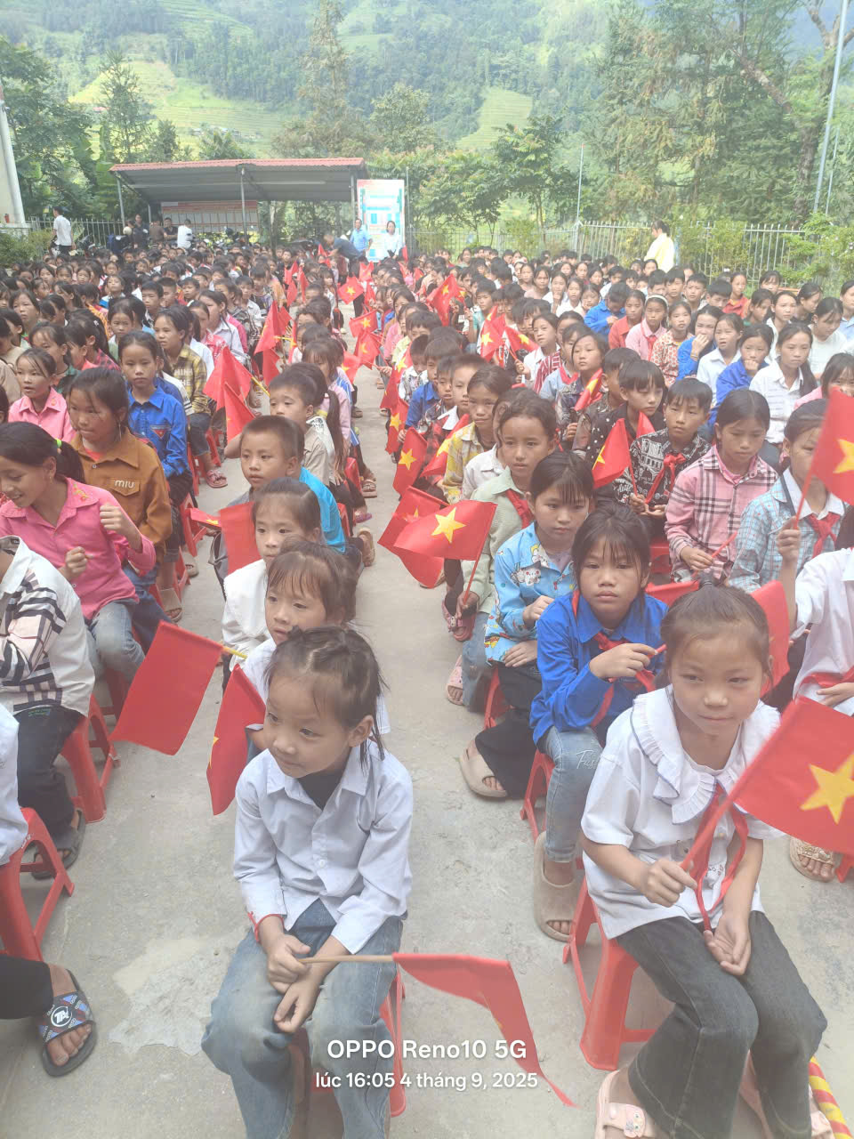 Các trường học trên địa bàn xã Tân Tiến chuẩn bị cho Lễ khai giảng năm học mới 2025-2026