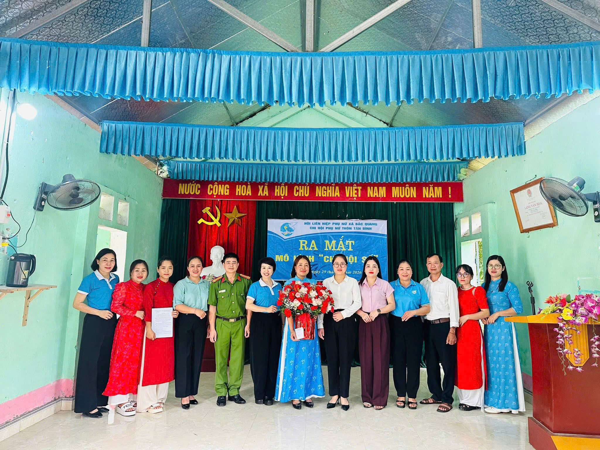 RA MẮT MÔ HÌNH “CHI HỘI SỐ” THÔN TÂN BÌNH XÃ BẮC QUANG – LAN TỎA TINH THẦN CHUYỂN ĐỔI SỐ TỪ CƠ SỞ 