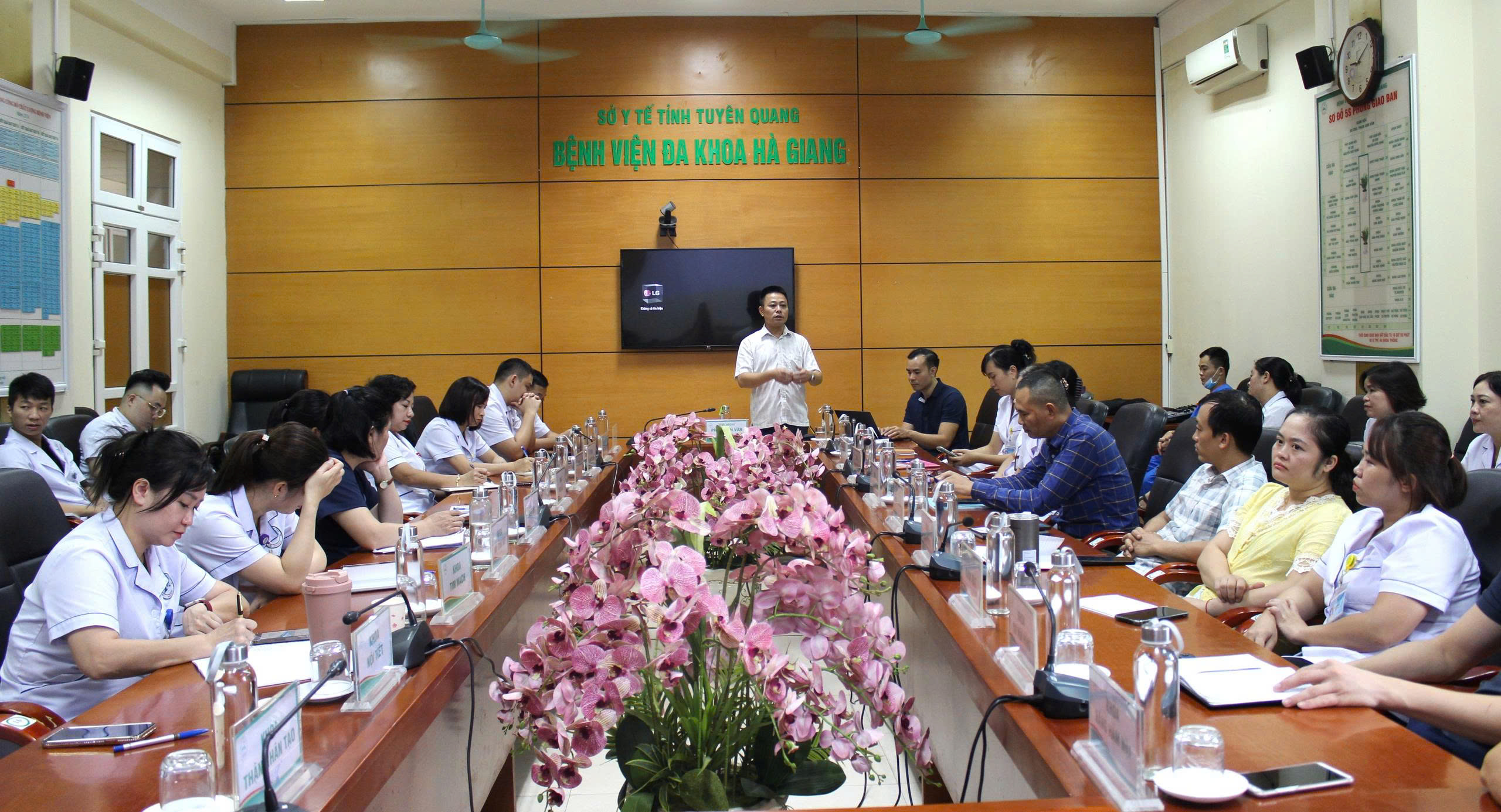 Tập huấn nâng cao kỹ năng truyền thông  giáo dục sức khỏe cho nhân viên y tế Bệnh viện Đa khoa Hà Giang 