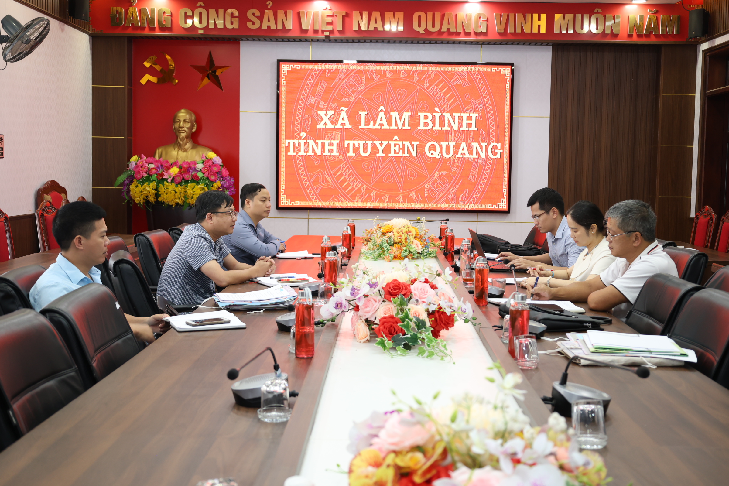 Lâm Bình triển khai công tác giải phóng mặt bằng Dự án thích ứng với biến đổi khí hậu do JICA tài trợ