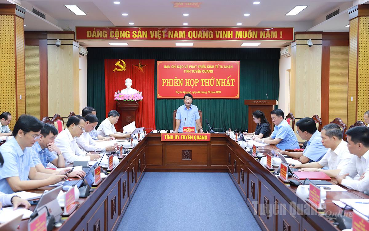 Phiên họp thứ Nhất Ban Chỉ đạo phát triển kinh tế tư nhân