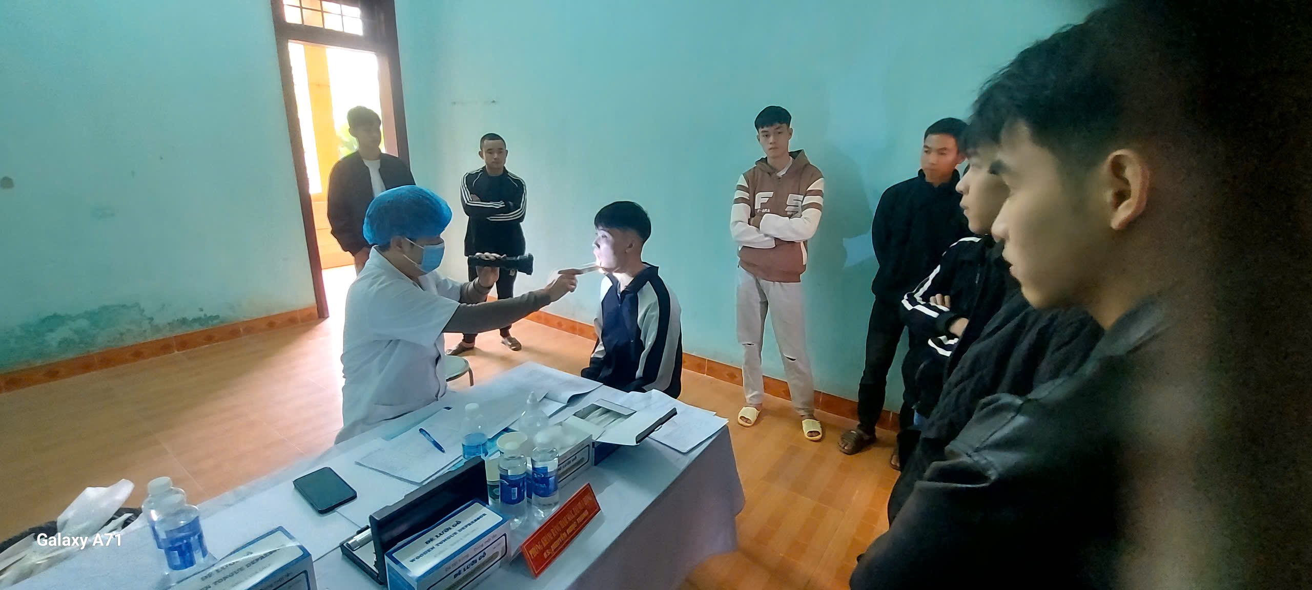 Xã Bạch Xa hoàn thành công tác khám sơ tuyển nghĩa vụ quân sự năm 2026