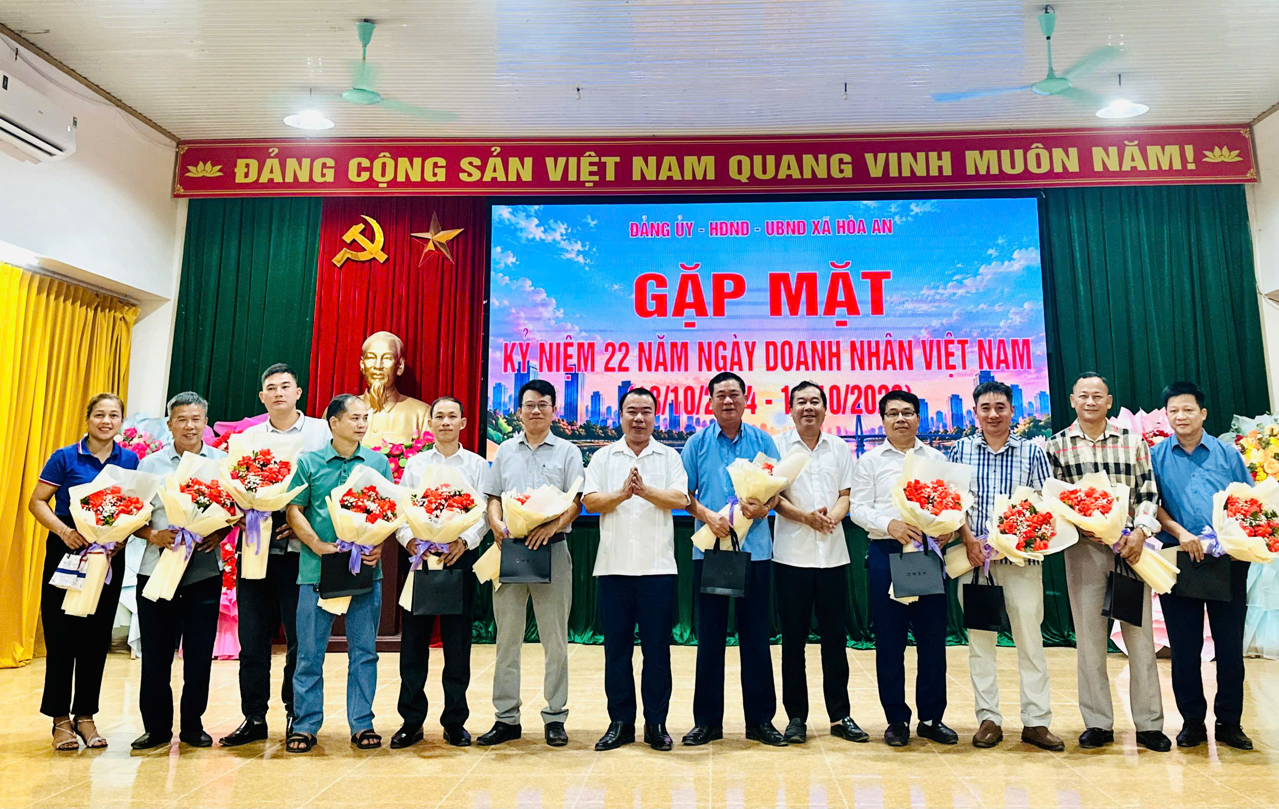 Hòa An tổ chức Gặp mặt kỷ niệm 22 năm Ngày doanh nhân Việt Nam (13/10/2004 - 13/10/2026)
