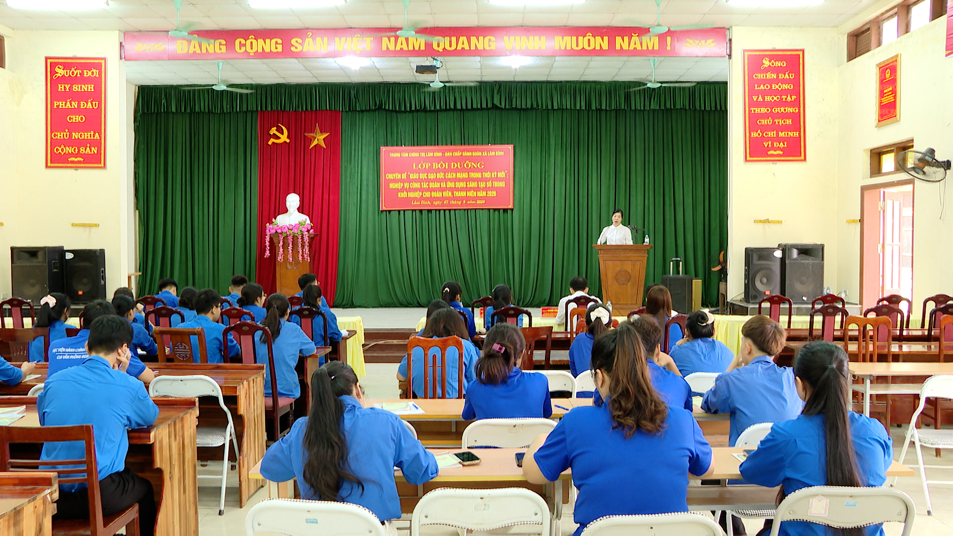 Lâm Bình bồi dưỡng nghiệp vụ công tác Đoàn và kỹ năng sáng tạo số cho thanh niên