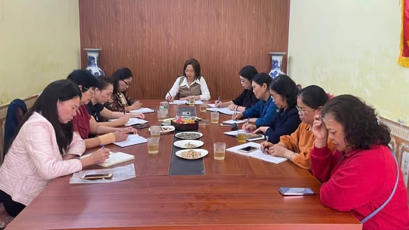 Hội LHPN phường Hà Giang 2 họp BTV Hội để triển khai một số nhiệm vụ trọng tâm