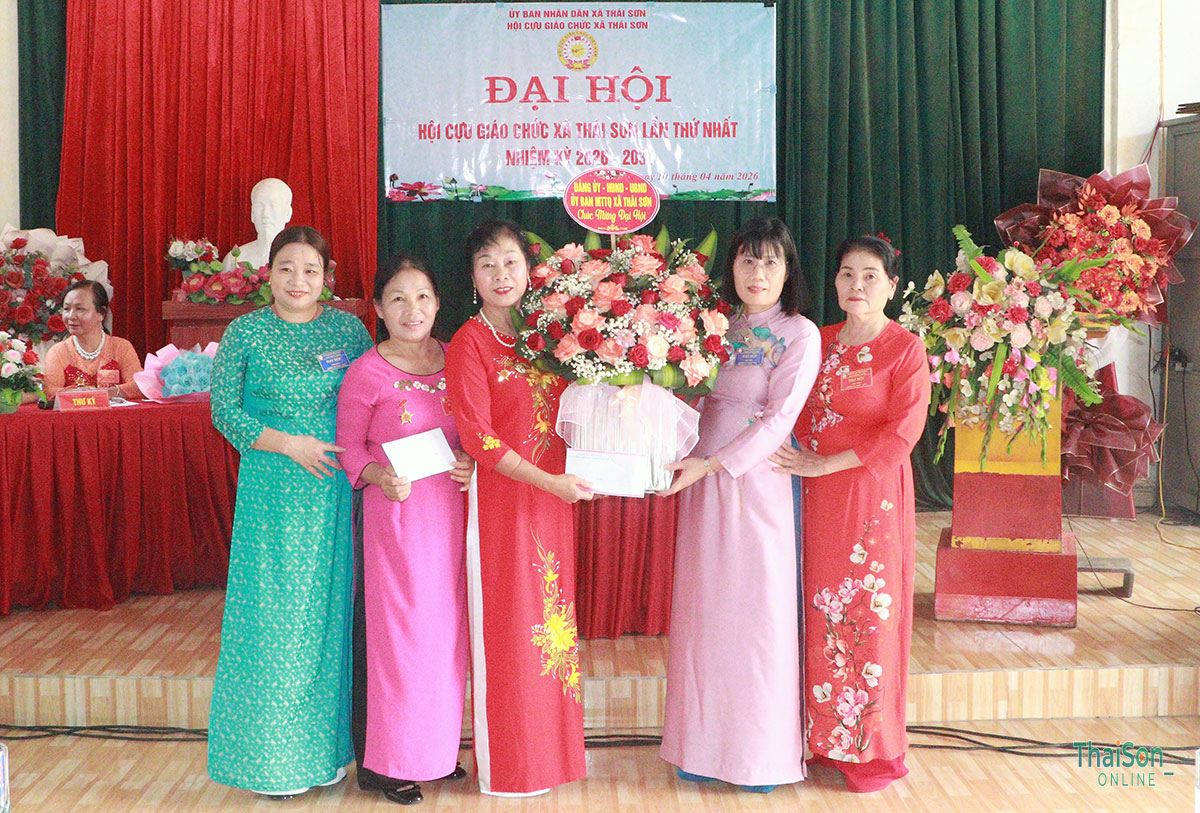 Đại hội Hội Cựu giáo chức xã Thái Sơn lần thứ nhất, nhiệm kỳ 2026–2031